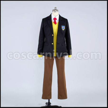 Free! Iwatobi High School Nagisa Hazuki Cosplay Costume coscarnival - Hem Detail