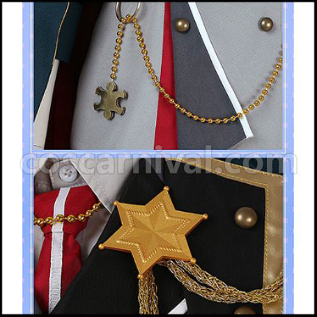 Ensemble Stars! Madara Mikejima Cosplay Costume coscarnival - Cuff Style