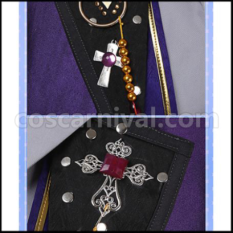 Ensemble Stars! UNDEAD Rei Sakuma Cosplay Costume coscarnival - Cuff Style