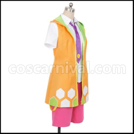 The Idolmaster SideM Yusuke Aoi Cosplay Costume Coscarnival - Back View