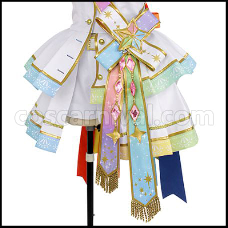 The Idolmaster Cinderella Girls Starlight Spot 'Dereste' 4th Anniversary Uzuki Shimamura Cosplay Costume coscarnival - Cuff Style