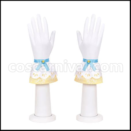The Idolmaster Cinderella Girls Starlight Spot 'Dereste' 4th Anniversary Uzuki Shimamura Cosplay Costume coscarnival - Material Texture