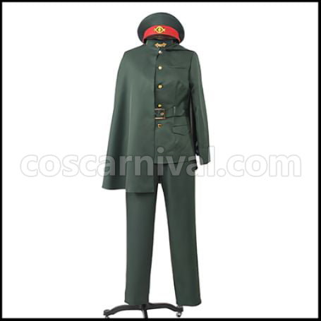 Gokuto Jihen Saeki Cosplay Costume coscarnival - Front View