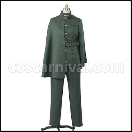 Gokuto Jihen Saeki Cosplay Costume coscarnival - Back View