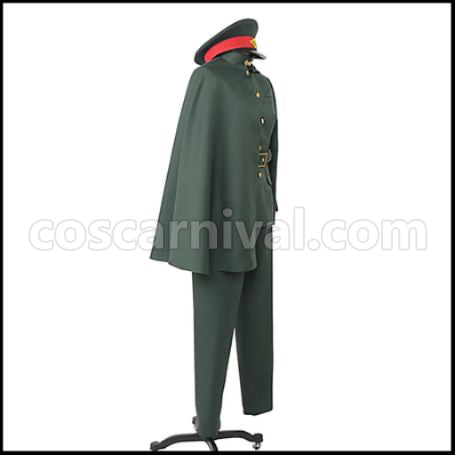 Gokuto Jihen Saeki Cosplay Costume coscarnival - Side Profile