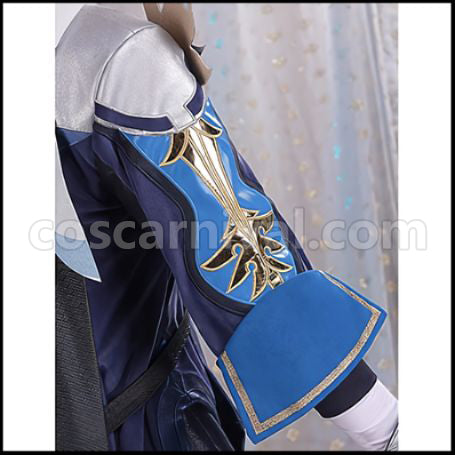 Genshin Impact Mika Cosplay Costume coscarnival - Collar Design
