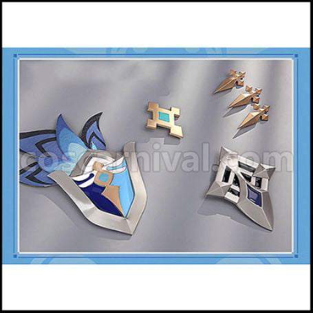 Genshin Impact Mika Cosplay Costume coscarnival - Pocket Design