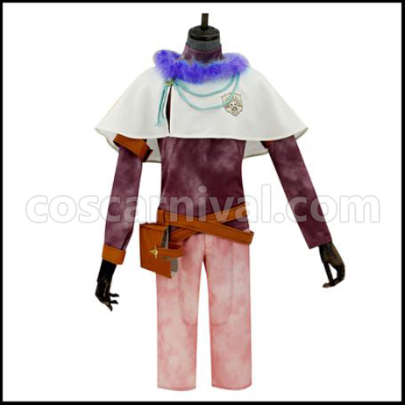Black Clover Yuno Cosplay Costume coscarnival - Front View
