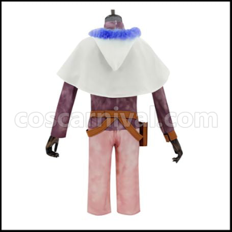 Black Clover Yuno Cosplay Costume coscarnival - Side Profile