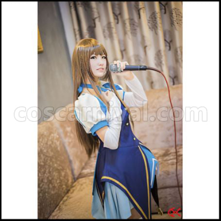 The Idolmaster Cinderella Girls Opening [Star!!] Rin Shibuya Cosplay Costume coscarnival - Back View