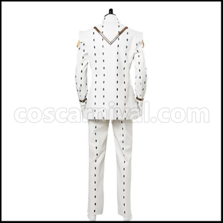 JoJo's Bizarre Adventure Part 5 Golden Wind Bruno Bucciarati Giorno Giovanna Cosplay Costume coscarnival - Side Profile