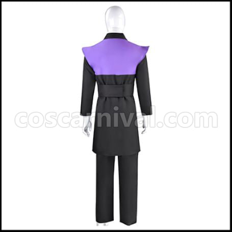 Demon Slayer: Kimetsu no Yaiba Genya Shinazugawa Cosplay Costume coscarnival - Detail Close-up