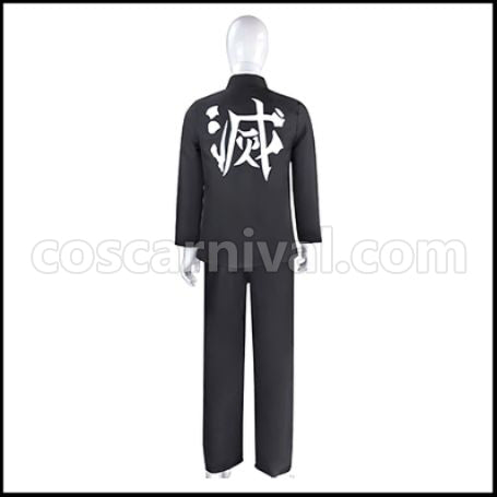 Demon Slayer: Kimetsu no Yaiba Genya Shinazugawa Cosplay Costume coscarnival - Cuff Style