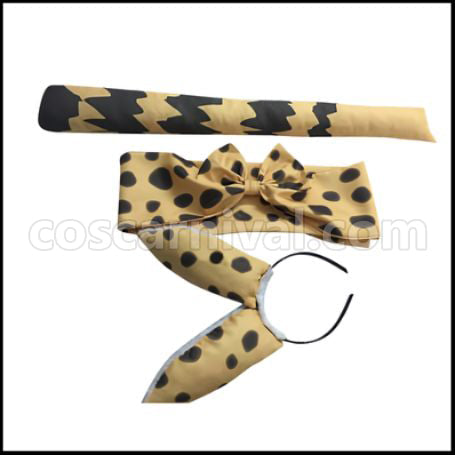 Kemono Friends Serval-chan Cosplay Costume coscarnival - Detail Close-up