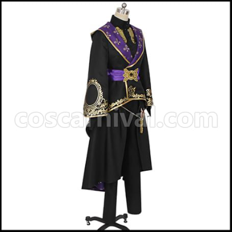Twisted Wonderland Ceremonial Clothes All Members Cosplay Costume coscarnival - Back View