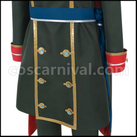 IDOLiSH 7 Taisho Romance Speck Ryunosuke Tsunashi Cosplay Costume coscarnival - Hem Detail