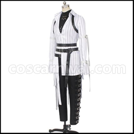 Twisted Wonderland Jade Scary Dress Cosplay Costume coscarnival - Side Profile