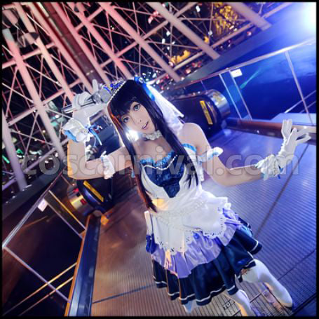 The Idolmaster Cinderella Girls Starlight Stage Rin Shibuya Cosplay Costume coscarnival - Front View