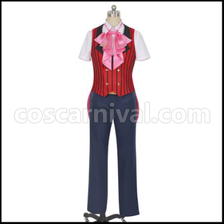 IDOLiSH 7 TWiNKLE 12 Ten Kujou Cosplay Costume coscarnival - Front View
