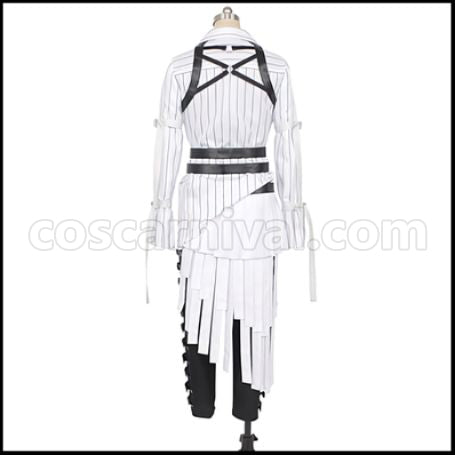 Twisted Wonderland Jade Scary Dress Cosplay Costume coscarnival - Detail Close-up