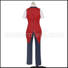 IDOLiSH 7 TWiNKLE 12 Ten Kujou Cosplay Costume coscarnival - Back View