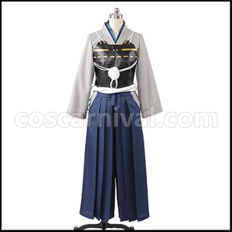 Touken Ranbu Uchigatana Swordsman Yamatonokami Yasusada Cosplay Costume coscarnival - Detail Close-up