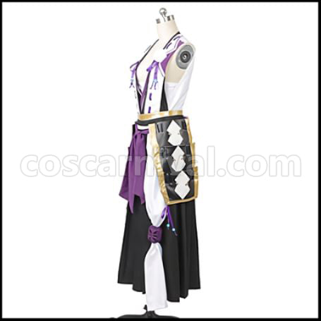 Touken Ranbu Yari Danshi Tonbokiri Cosplay Costume coscarnival - Side Profile