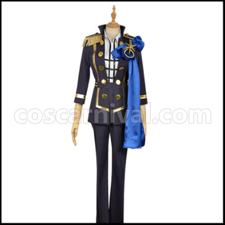 Tsukiuta. The Animation Yayoi Haru Cosplay Costume coscarnival - Front View