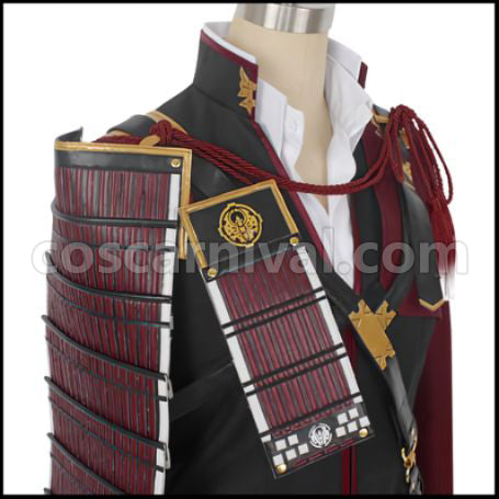Touken Ranbu Ookanehira Cosplay Costume coscarnival - Collar Design
