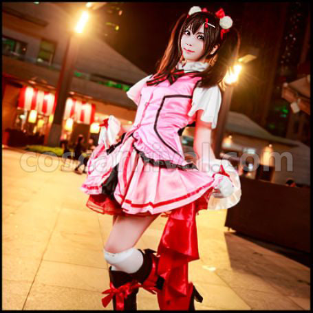 Love Live! Season 2 Episode 12/13 Insert Song KiRa-KiRa Sensation Happy maker Nico Yazawa Cosplay Costume coscarnival - Front View