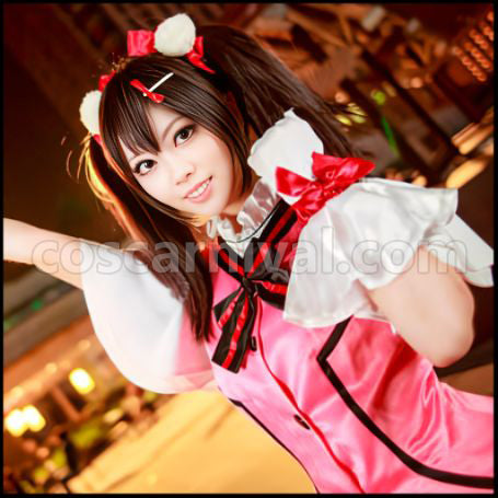 Love Live! Season 2 Episode 12/13 Insert Song KiRa-KiRa Sensation Happy maker Nico Yazawa Cosplay Costume coscarnival - Detail Close-up