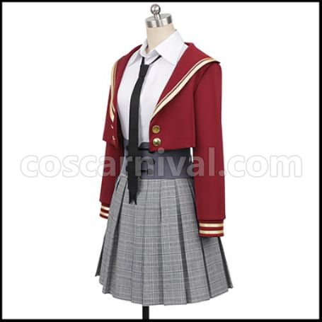 Zombieland Saga Revenge All Members Cosplay Costume coscarnival - Side Profile