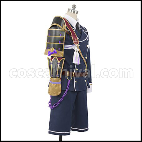 Touken Ranbu Goutou Toushirou Cosplay Costume coscarnival - Back View