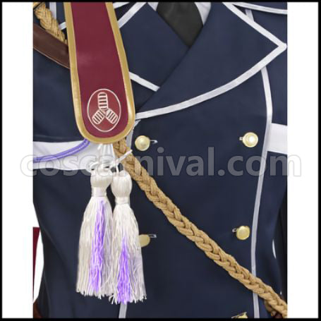 Touken Ranbu Goutou Toushirou Cosplay Costume coscarnival - Collar Design