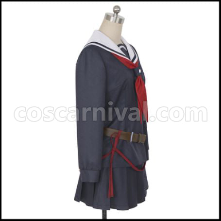 Armed Girl's Machiavellism Onigawara Rin Cosplay Costume coscarnival - Back View