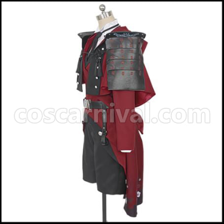 Touken Ranbu Hyuga Masamune Cosplay Costume coscarnival - Side Profile