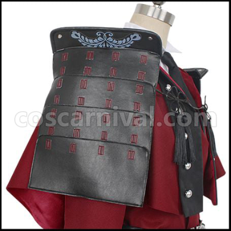 Touken Ranbu Hyuga Masamune Cosplay Costume coscarnival - Collar Design