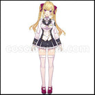[Nijisanji Costume] Nijisanji VTuber Takamiya Rion Cosplay Costume coscarnival - Front View