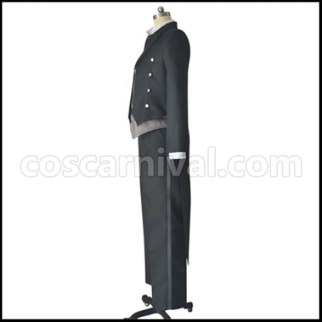 Black Butler Book of the Atlantic Sebastian Michaelis Cosplay Costume coscarnival - Back View