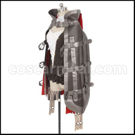 SINoALICE Violence Little Red Riding Hood Cosplay Costume coscarnival - Side Profile