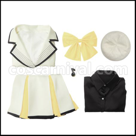Love Live! Nijigasaki Academy Insert Song Future Parade Kasumi Nakasu Cosplay Costume coscarnival - Hem Detail