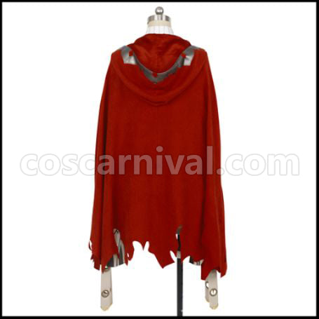 SINoALICE Violence Little Red Riding Hood Cosplay Costume coscarnival - Material Texture
