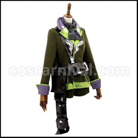 SINoALICE Dependency Pinocchio Cosplay Costume Ver2 coscarnival - Back View