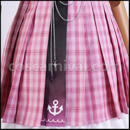 Nijisanji VTuber Minato Aqua Cosplay Costume coscarnival - Hem Detail