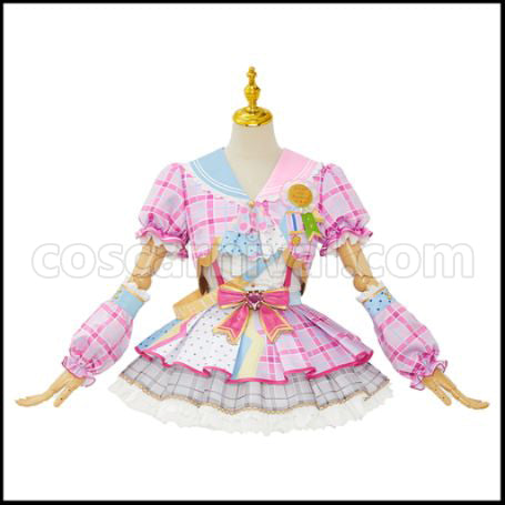 Love Live! ¦Ì's Hanayo Koizumi After Awakening Cosplay Costume coscarnival - Back View