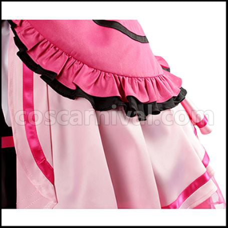 Love Live! 2nd Season Episodes 12/13 Insert Songs KiRa-KiRa Sensation!/Happy maker! Honoka Kosaka Cosplay Costume coscarnival - Back View