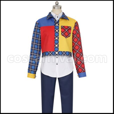 Hypnosis Mic Yokohama Division Shibuya Division Fling Posse Ramuda Amemura Cosplay Costume coscarnival - Front View