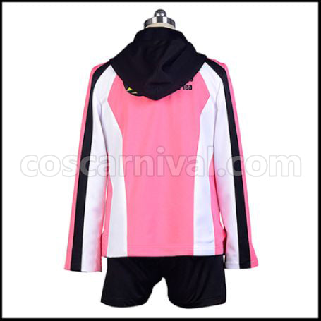 Prince of Stride Himemiya Yuri Cosplay Costume coscarnival - Back View