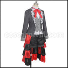 On Air! Hot-Blood Tsubaki Miyabino Cosplay Costume coscarnival - Back View