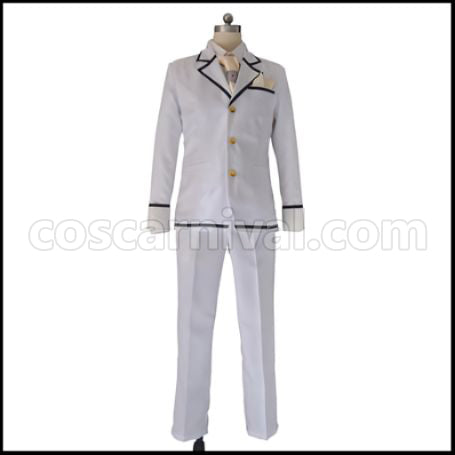 Cute High Earth Defense Club LOVE!LOVE! Haruhiko Beppu Cosplay Costume coscarnival - Front View